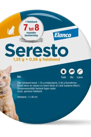 Seresto Vlooienband Voor Katten Seizoensaanbieding